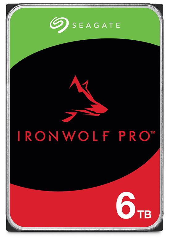 Seagate ST6000NT001 6TB IronWolf Pro 3.5' SATA  6Gb/s NAS Hard Drive - 256MB -5 years Limited Warranty