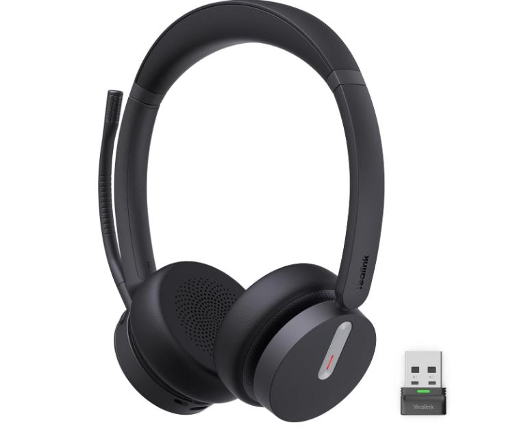 Yealink BH70 Bluetooth Wireless Stereo Headset UC USB-C, Microsoft Teams & UC Certified, 3-Mic Noise Cancellation, 35 Hours Talk Time,Wearing Comfort