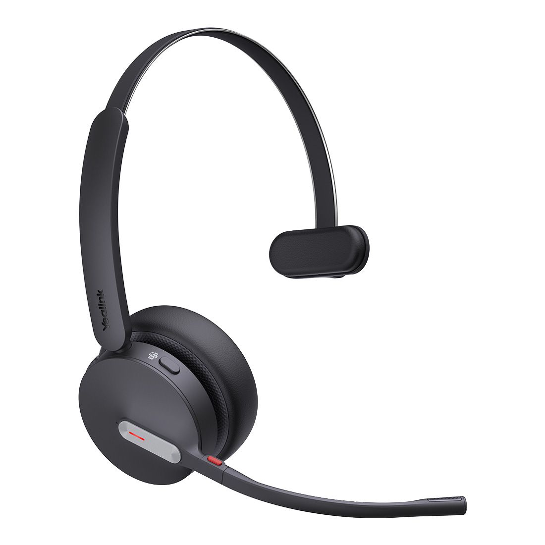 Yealink BH70 Bluetooth Wireless Mono Headset UC, 3 mic noise cancellation Talk time up to 35h BT51 C Dongle with Type A Adaper Comfort Wearing